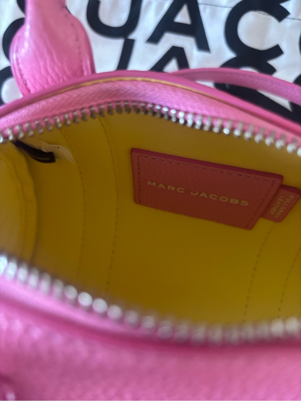 Marc Jacobs Pink The Duffle Mini Leather Satchel - Picture 12 of 14